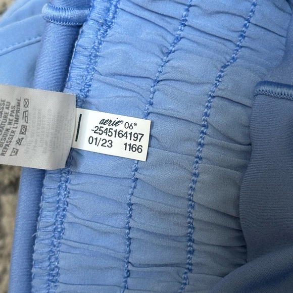 Offline by Aerie Real Me Hot Stuff Romper Blue Athletic Shorts Onesie Women’s L - Picture 12 of 12